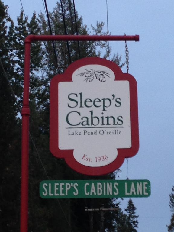 Hotel Sleep'S Cabins Sagle Exterior foto